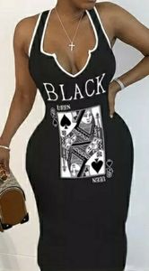 Women's  V-Neck Tank Dress (S)(XL)